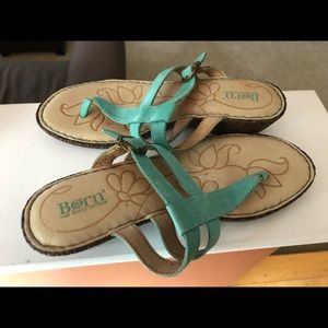 NWOT Born Leather Sandles